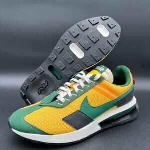 NEW Nike Air Max Pre-Day Shoes Oregon University Gold Green DM0008-700 Size 9.5